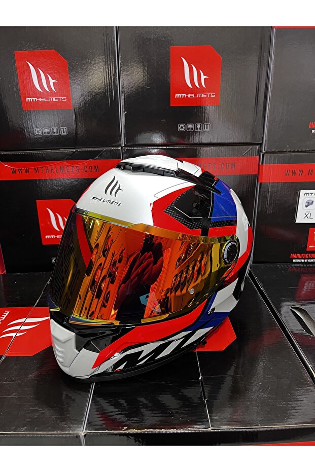 Helmets Thunder 4 Sv A0 kask (+1 şeffaf vizörlü) - 5