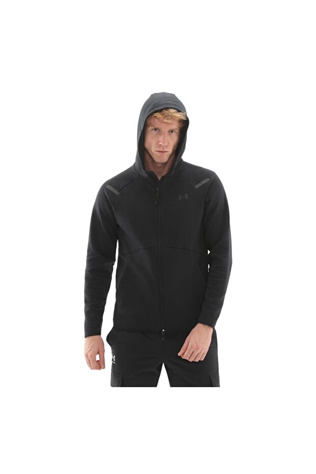 A1389352-001 Ua Unstoppable Flc Fz Hd Eu Erkek Ceket Siyah - 5
