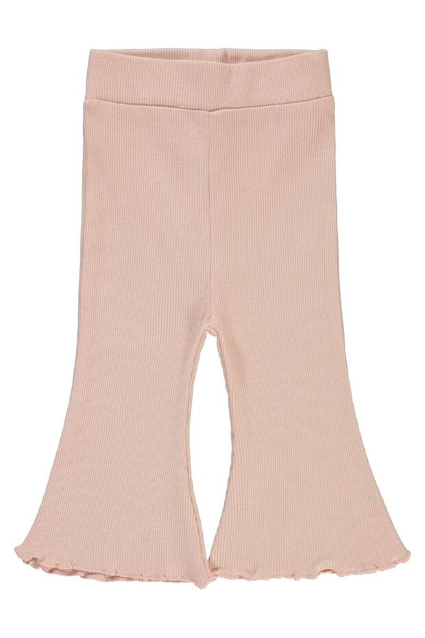 Flared 6-18 Months Tights - Powder