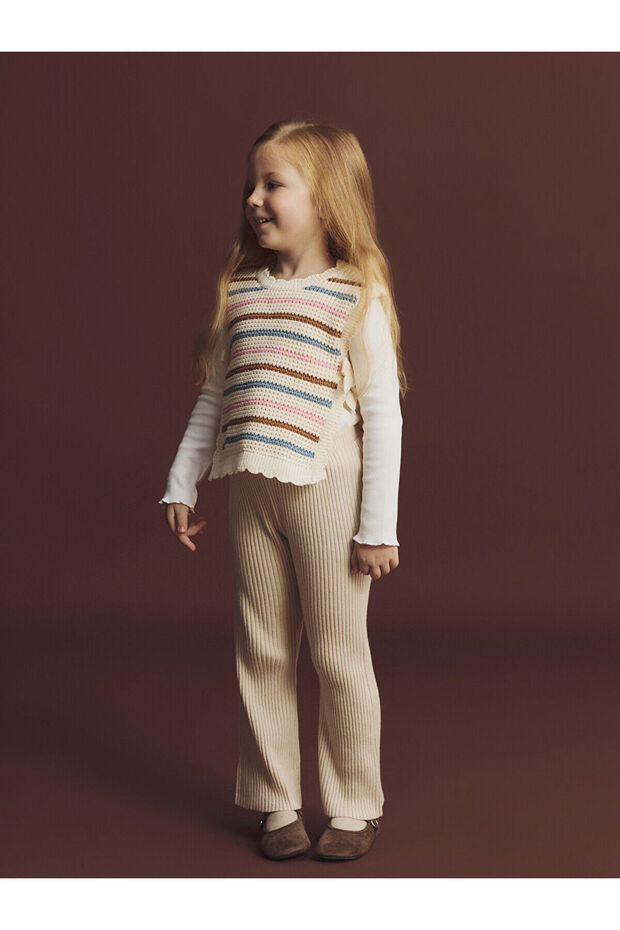 Lcw Kids Buy Elastic Spanish Leg Girls' Knitwear Leggings (W5)