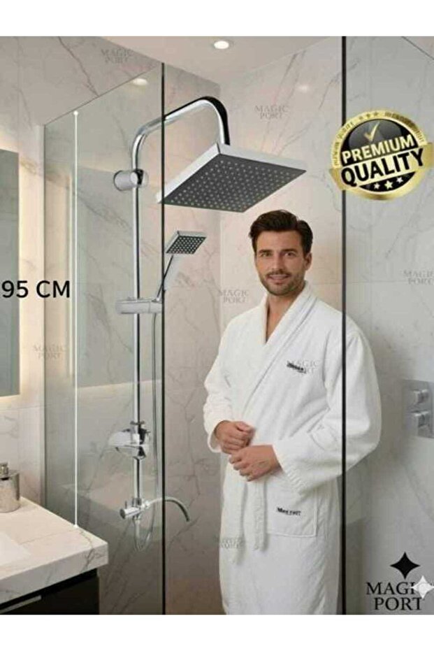 DUŞ ROBOTU , DUŞ SETİ , ROBOT YAĞMURLAMA TEPE DUŞ BANYO SETİ , LÜX ROBOT - 1