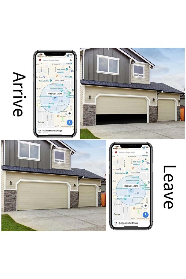Smart WiFi Switch Garage Door Opener Controller Work, with Alexa Echo Google Home Smart Life/Tuya AP - 6