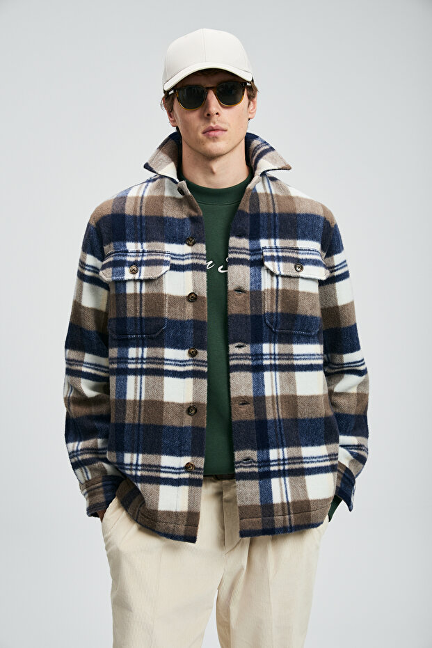 Joseph Erkek Basic Gömlek Regular Fit Kahverengi - 1