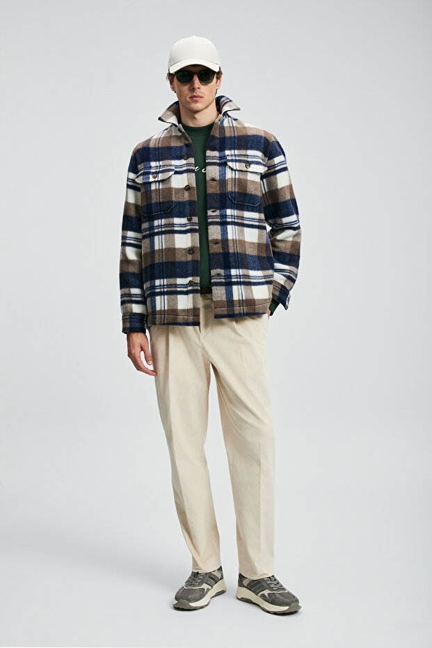 Joseph Erkek Basic Gömlek Regular Fit Kahverengi - 5