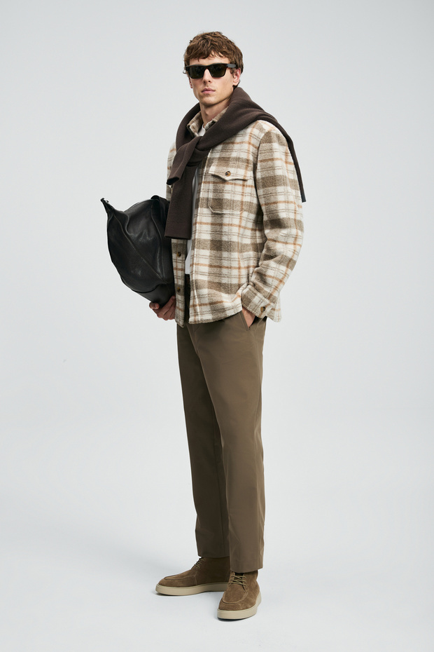 Vardar Erkek Basic Gömlek Regular Fit Bej - 2