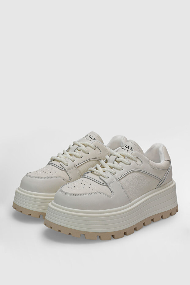 Alıce Kadın Sneaker Ayakkabı Beyaz - 3