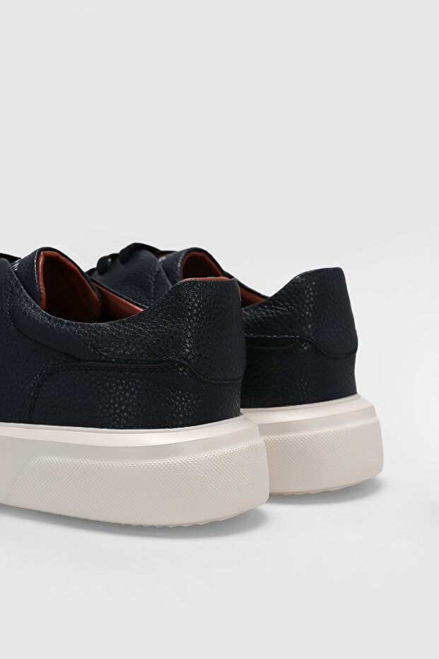 Tommy Erkek Sneaker Ayakkabı Lacivert - 6