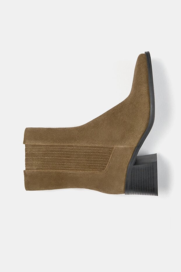 Bilekte deri kovboy botu - 4