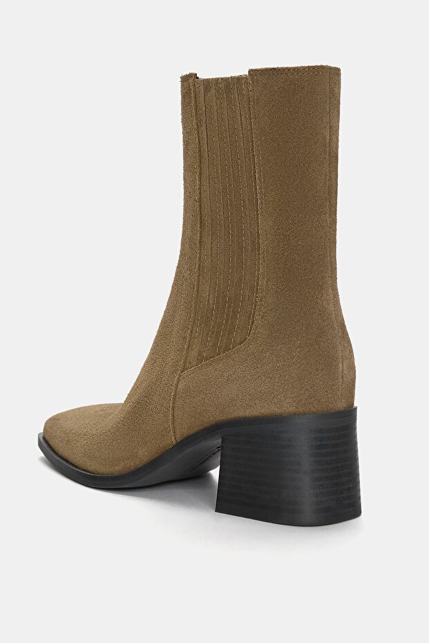 Bilekte deri kovboy botu - 6