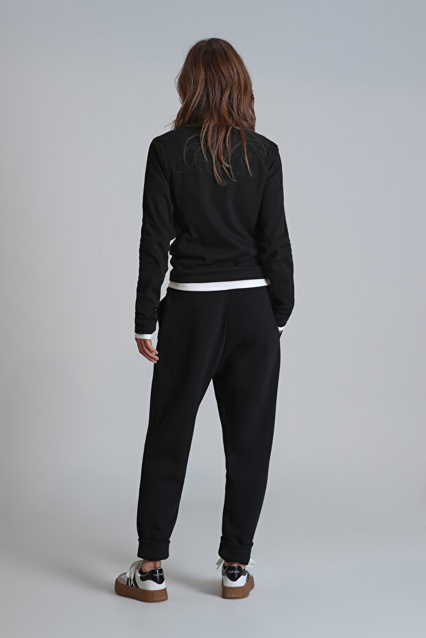 Nıce Örme Kadın Eşofman Siyah - 6