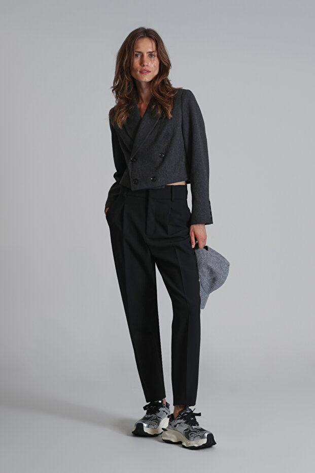 Sıdney Kadın Ceket Antrasit - 4