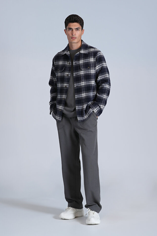 Fera Erkek Basic Gömlek Slim Fit Lacivert - 2