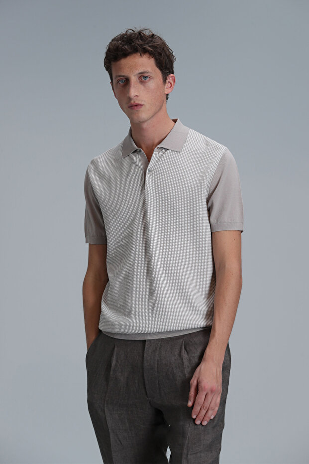 Martın Erkek Kazak Bej - 3