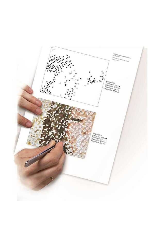 Pixel Hobby Creative Set, Easter Bunny, 40 x 50 pixels, Multicolor - 2