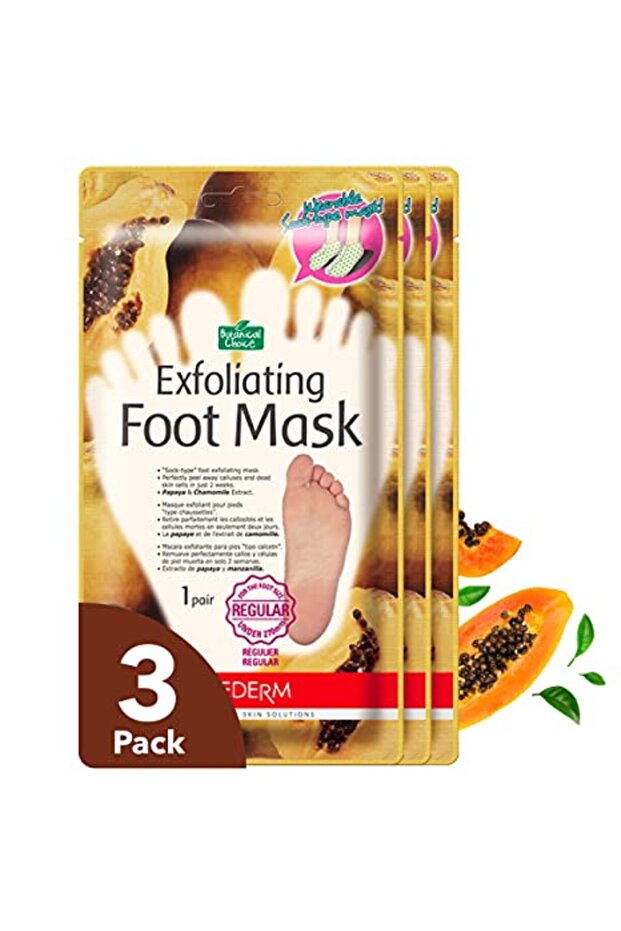 Exfoliating Foot Mask (3 Pack)