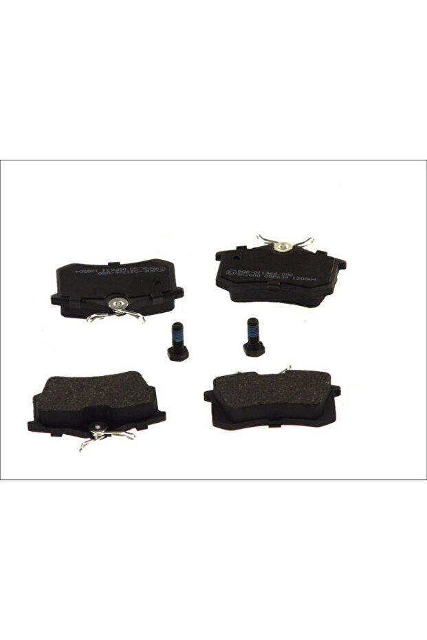 Brake pad set, rear, Audi A4 B7, 8EC, - 1