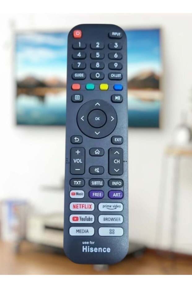 جهاز تحكم عن بعد بديل عالمي لأجهزة تلفزيون Hisense - 1