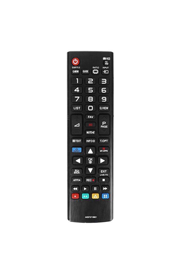Universal TV Remote Control Replacement for LG HDTV LED Smart Digital TV - Black