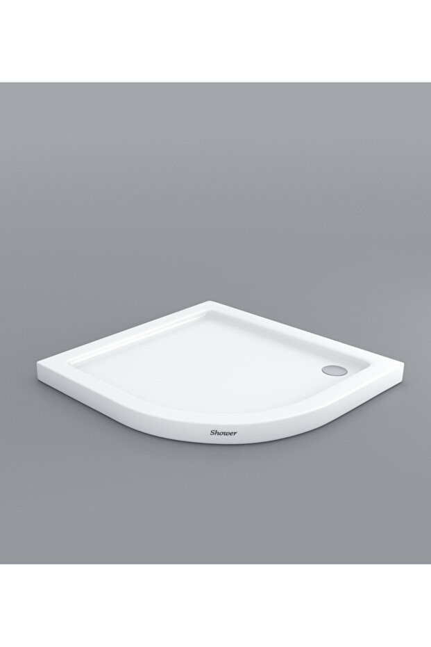 85 x 85 Oval Flat H:7 Duş Teknesi