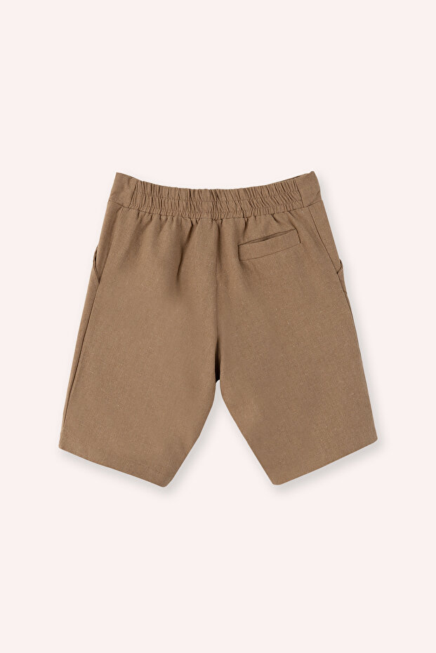 Erkek Çocuk Bej Şort - 3