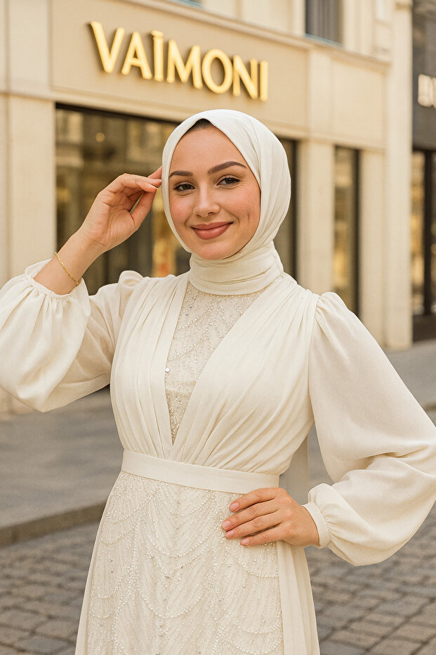 Yonca Tesettür Abiye - 1