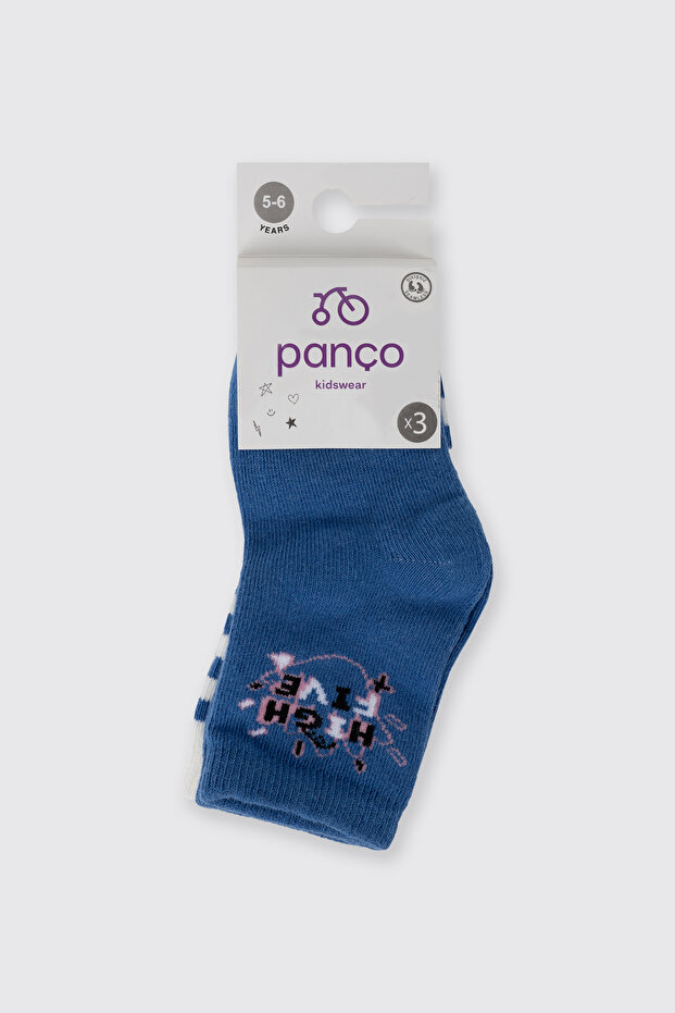 Boy's 3-Piece Sock Socks - 2