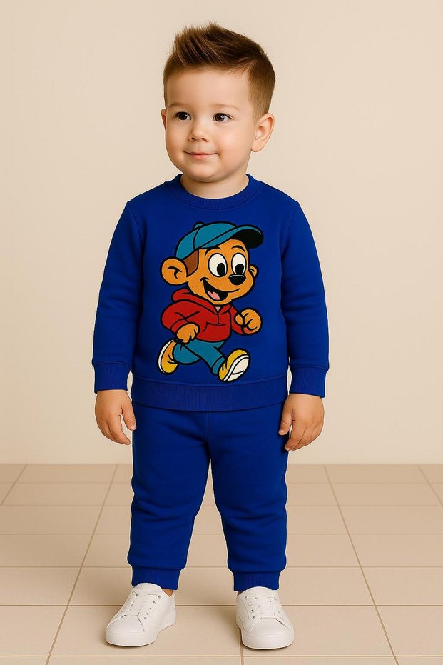 Cute Teddy Bear Printed Sweatshirt Comfortable and Stylish Design with Colors Available 3 4 5 6 7 8 9 10 11 12 Years Old