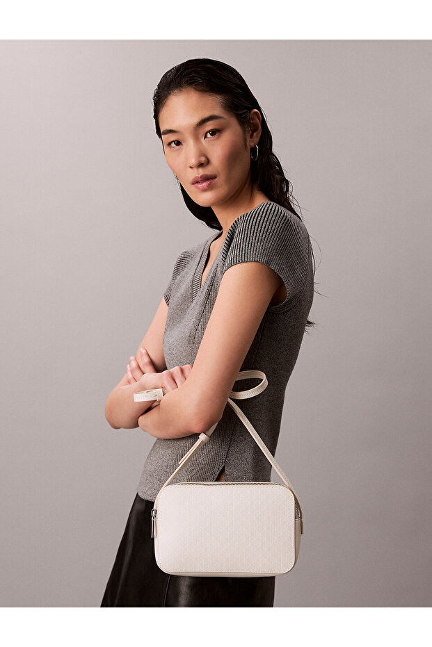 Allover Monogram Logo Camera Bag - 2