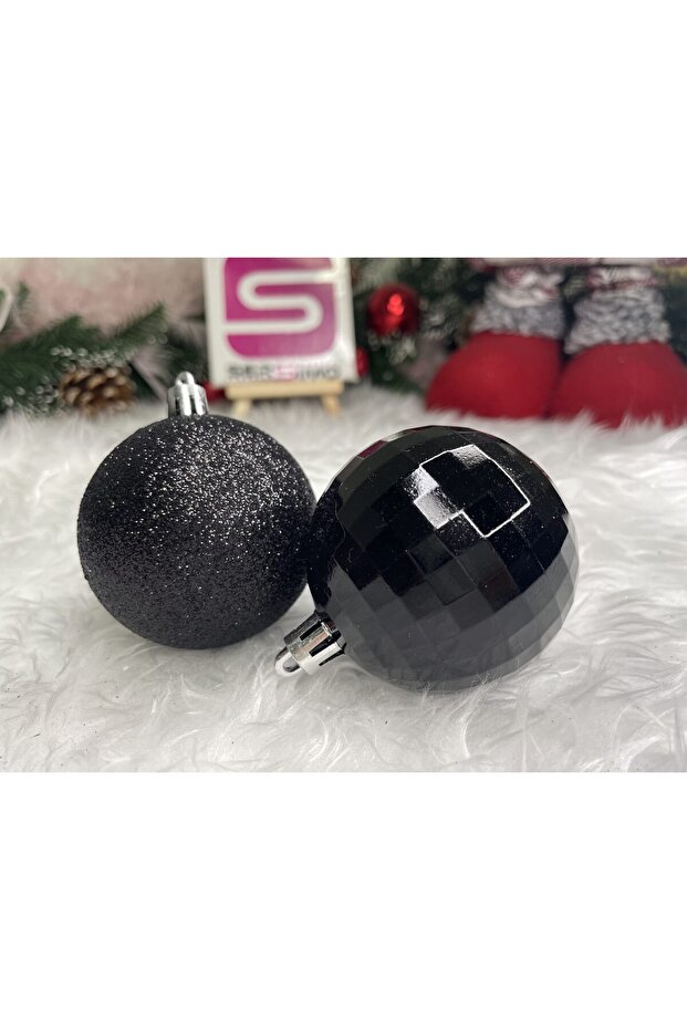 Коледна украса - Черно - 21