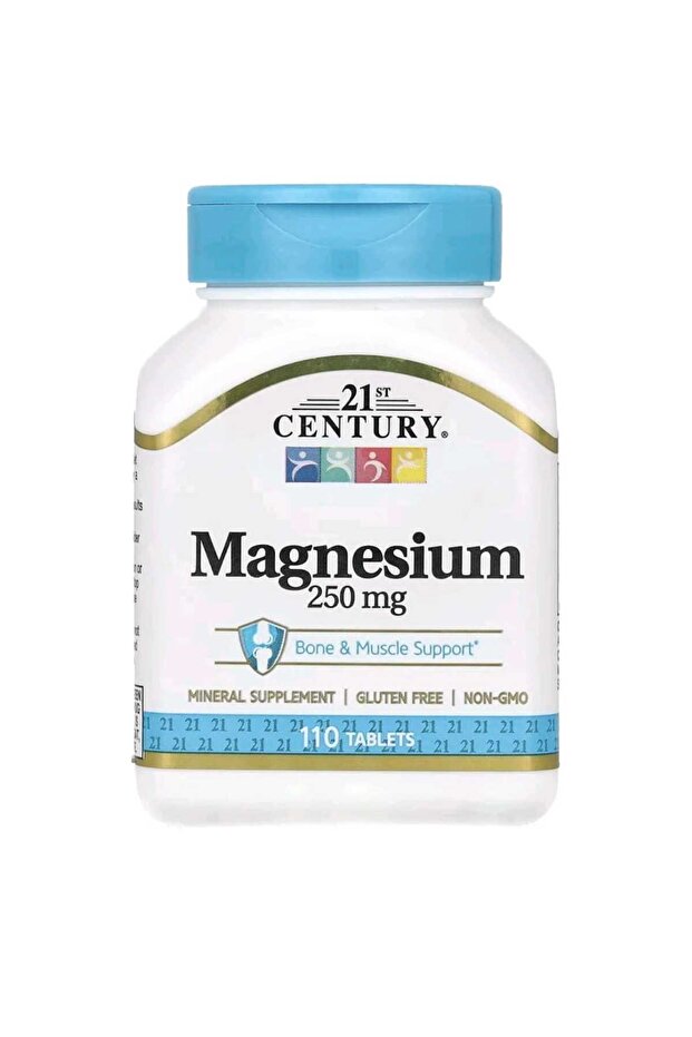 Magnesium 250mg المغنيسيوم 250 ملغم، 110 قرصًا - 1