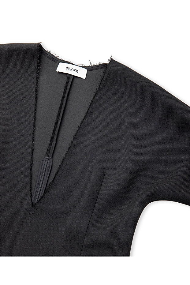 Çift parça colorblock bluz - 4