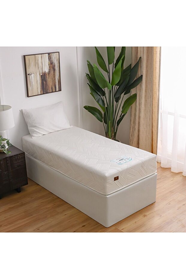 Tencel High Resilience foam Gel Infused Memory Foam Mattress with zip 190x90x25|Single Mattress|Soft - 6