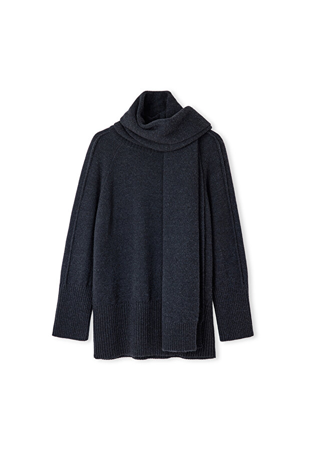 Çıkarılabilir atkılı triko - 3