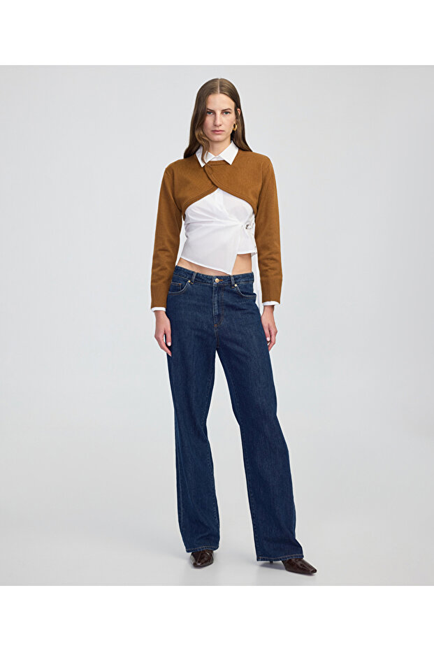 Çift Parça Beyaz Kadın Gömlek Iw6250025133 - 6