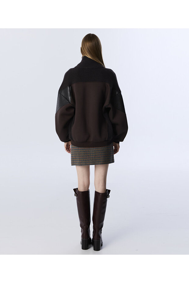 KUMAŞ MIX SWEATSHIRT - 7