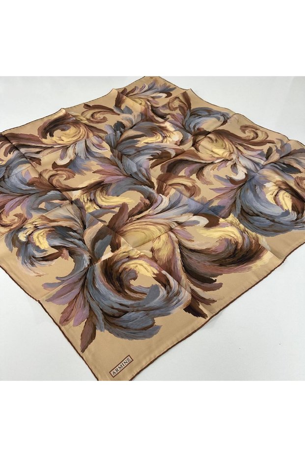 2026 Autumn-Winter Season Pure Sura Silk Scarf Pku2507