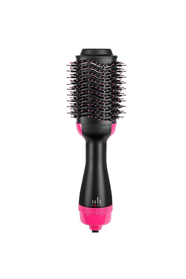 4-In-1 One Step Hot Air Brush - 1200W (Oval, Black)