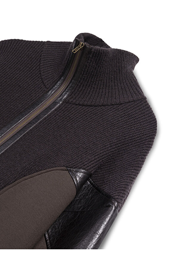 KUMAŞ MIX SWEATSHIRT - 4