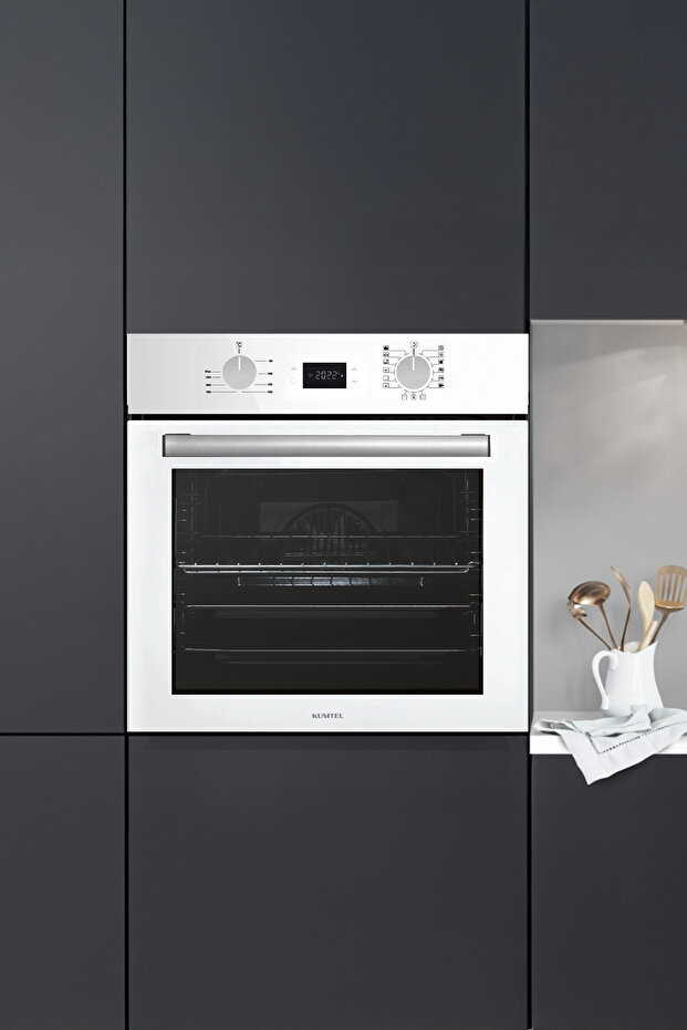 Digital Plus Beyaz Ankastre Fırın 15 Prog. B66-SF3(DDT) - 2