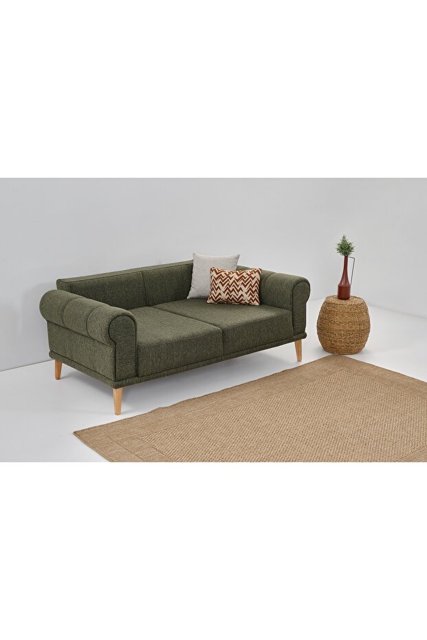 STEP İKİLİ KOLTUK, YEŞİL - 4