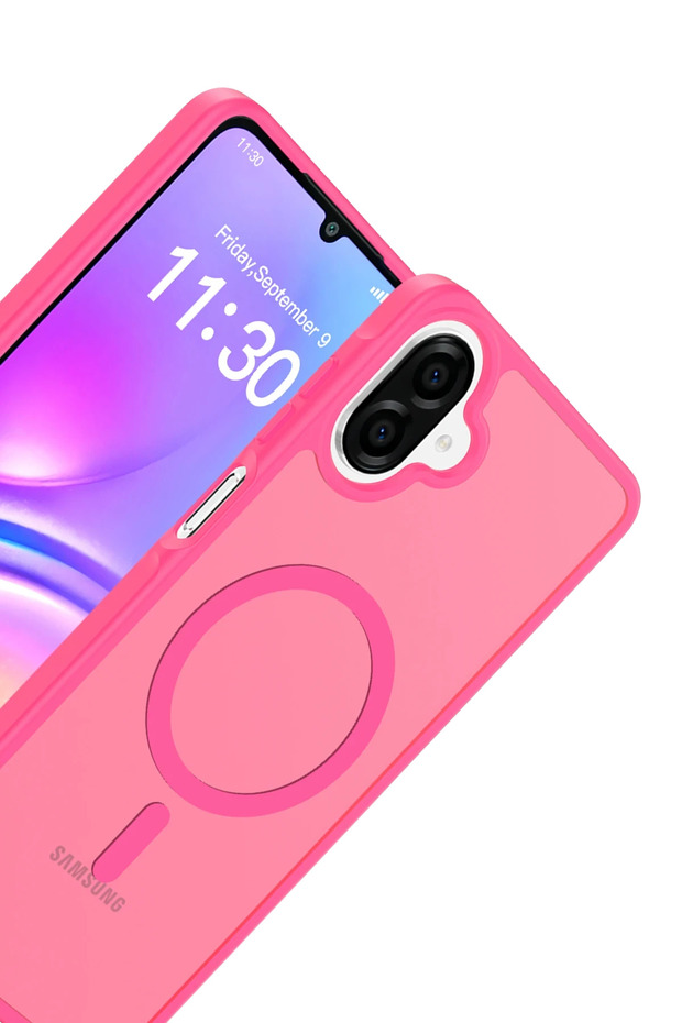 Samsung Galaxy A26 / A16 için Magsafe ile uyumlu Kılıf Mat Yüzey Sio Kapak - 3