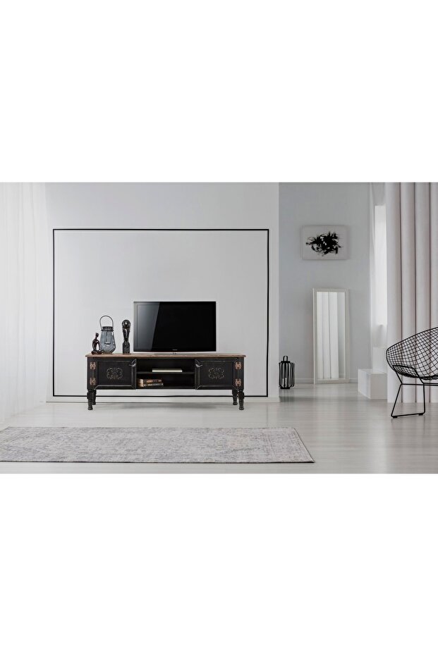 ADA TV ÜNİTESİ, SİYAH - 1