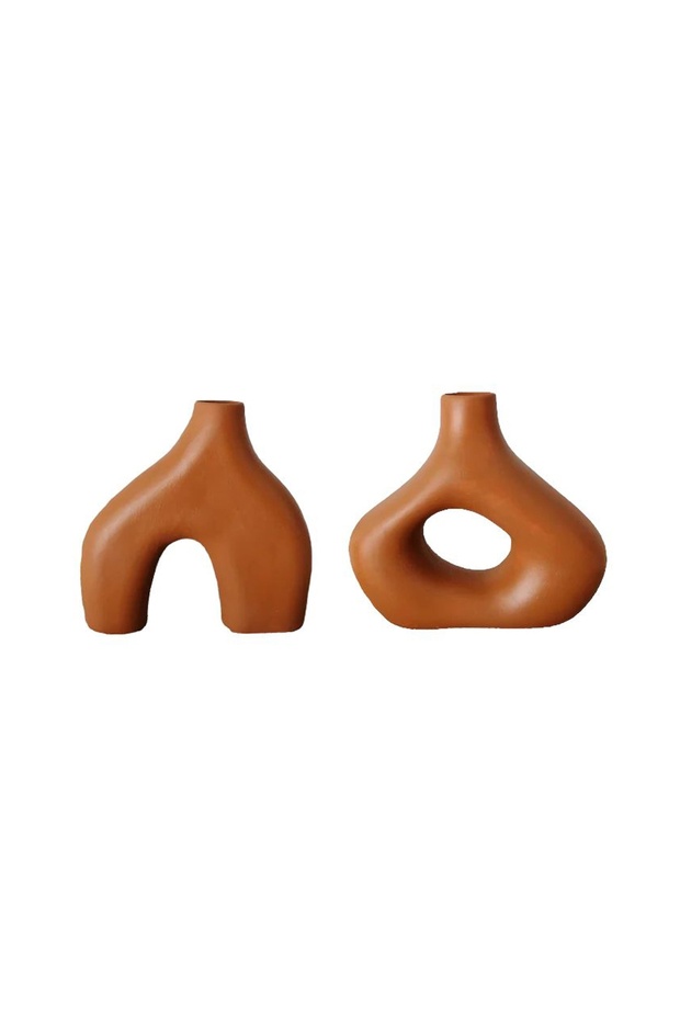 MODERN VAZO SETİ, KİREMİT - 2