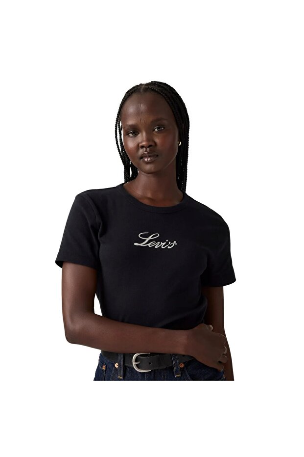 GRAPHIC RICKIE TEE SCRIPT RHYTHMI - 5