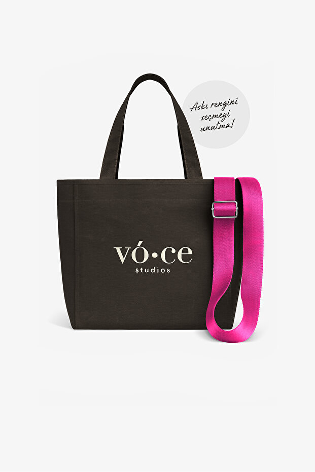 Kanvas Black Large Bag - 1