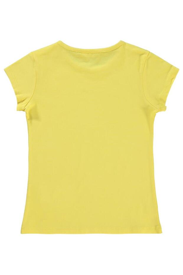 Basic 6-9 Yaş Tişört - Sarı - 2