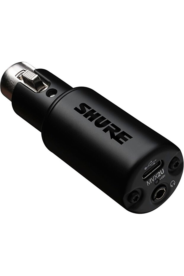 واجهة MVX2U الرقمية من XLR إلى USB مع مقبس سماعة رأس (الإصدار الرسمي للمملكة العربية السعودية)