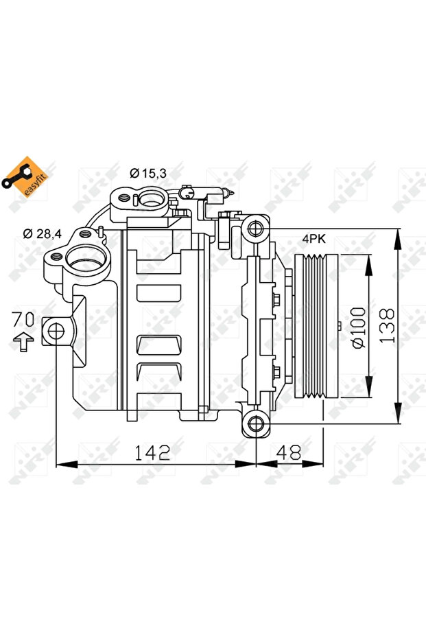 Compresor Climatizare Bmw 5/7 - 7