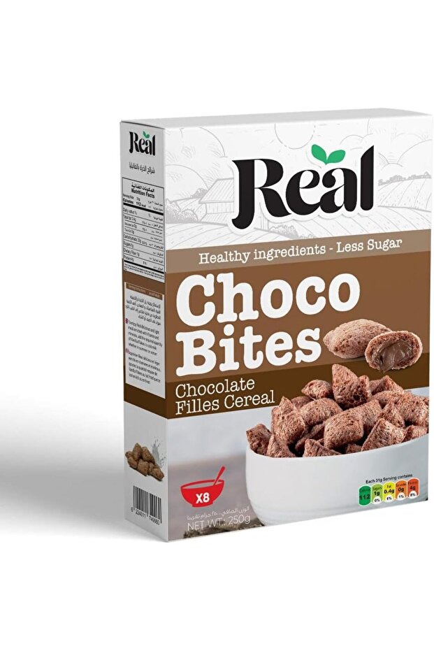 Pillow Bites Choco Cereal – Crunchy Peanut Butter-Filled Snack, 225g Pack