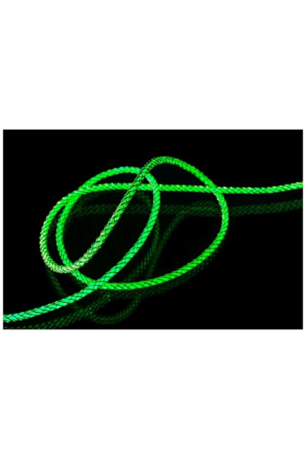 FIXED Glowing Charging Cable USB-C/USB-C 1,2m, PD support, 60W, rainbow - 9